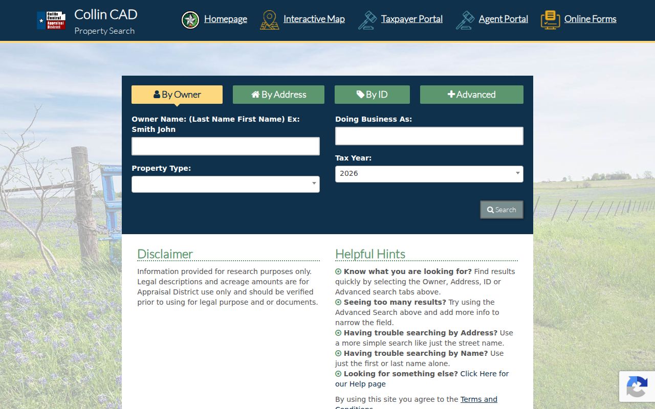 Murphy residents directory Collin CAD property search